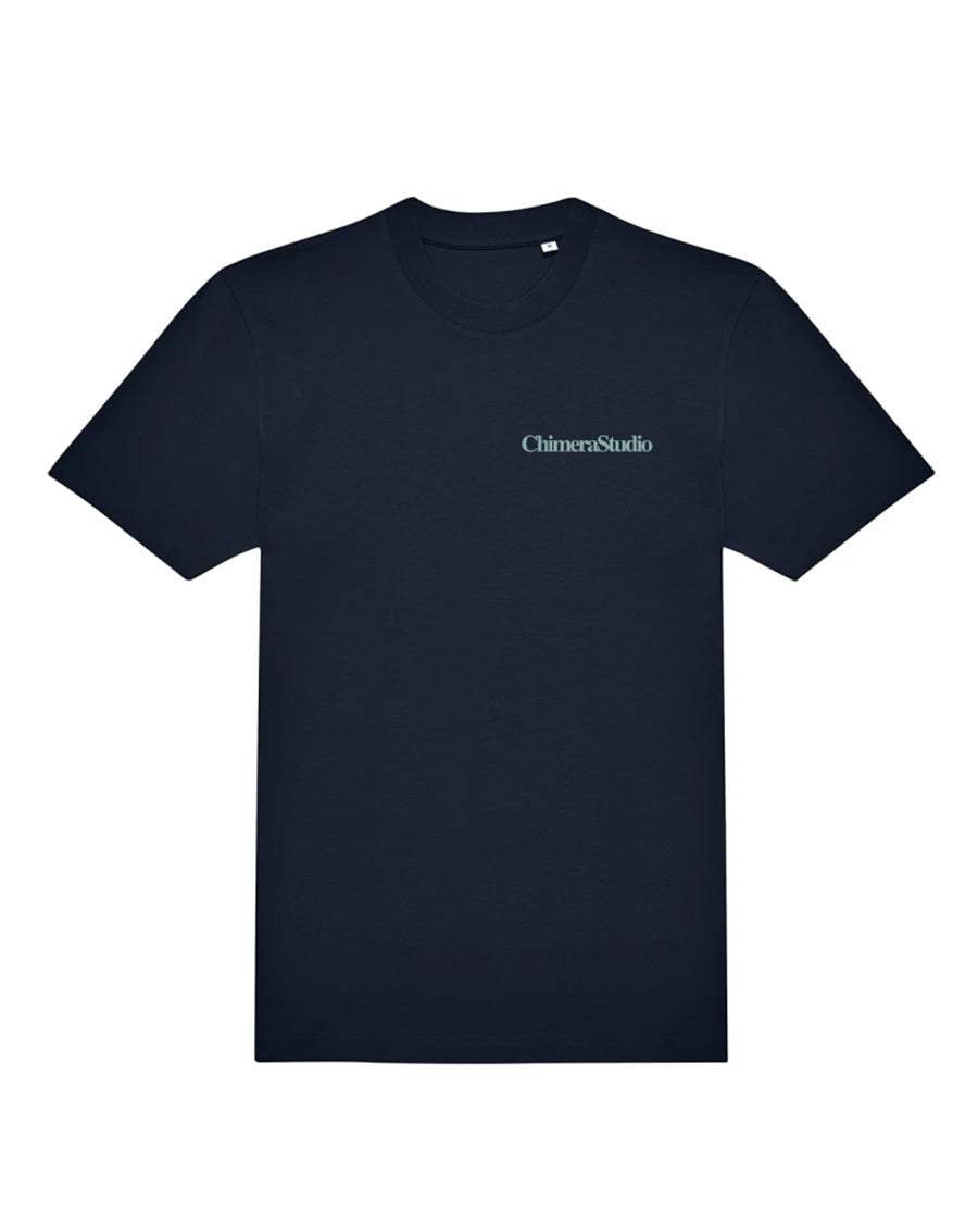 Maglietta Blu Deep Horizon "Never Trust Creative"